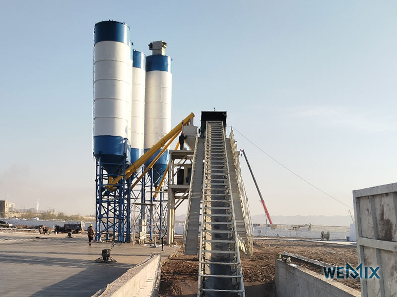 HZS120 Concrete Batching Plant